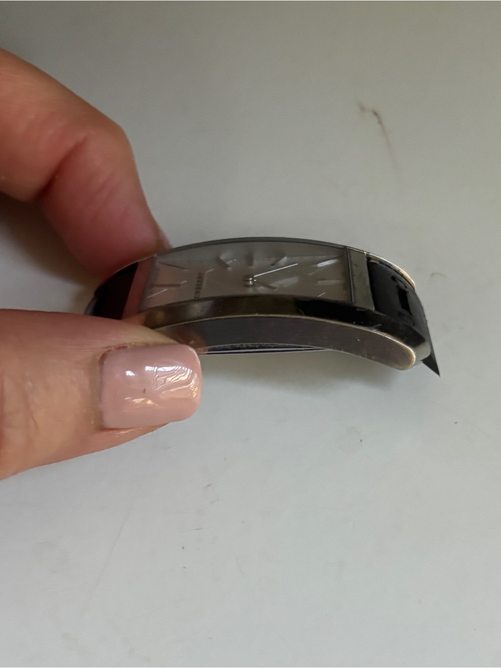 Burberry Rectangular Silver Dial watch - Picture 7 of 8